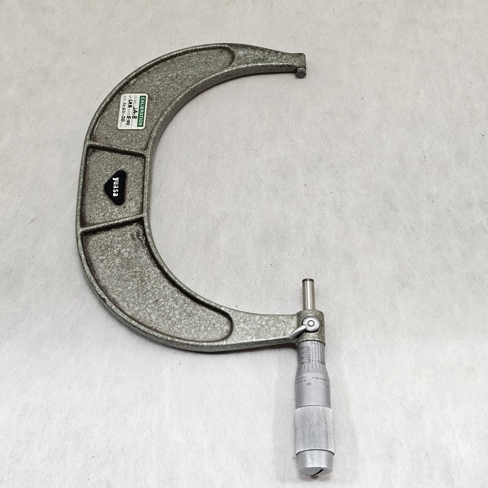 Yuasa 5- 6" Outside Micrometer .0001" Graduation Poland Machinist Precision Tool